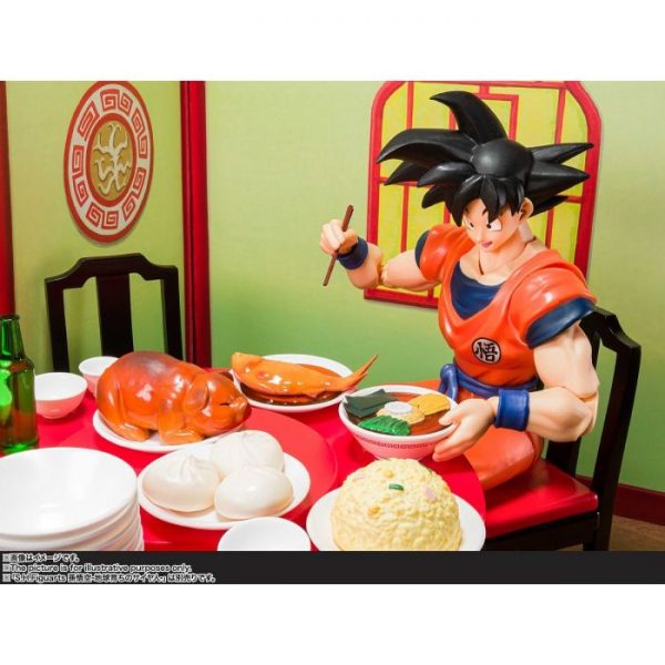 S.H.Figuarts Son Goku's Eating Till Stuffed Set