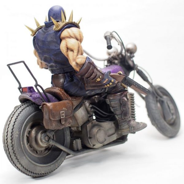 Fist of the North Star Hokuto Ultimate Modeling 2nd Jagi & Bike Set In-play Version