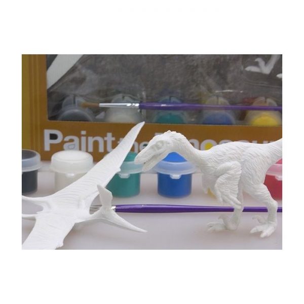 Deinonychus & Pteranodon Paint The Dinosaur