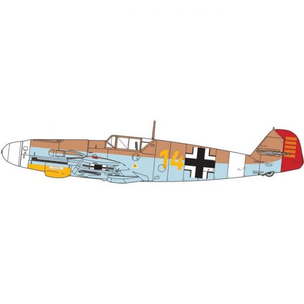 1/35 Rekiso Otome: History Dress 1/35 Rosa w / 1/72 Bf109 F-4 Trop