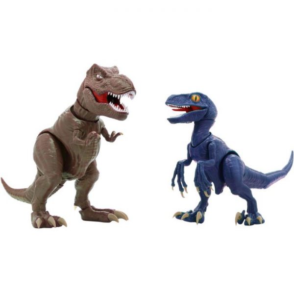 Dinosaur Arc Tyrannosaurus vs. Velociraptor Duel Set