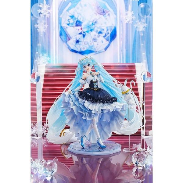 1/7 Character Vocal Series 01 Hatsune Miku: Snow Miku Snow Princess Ver. PVC