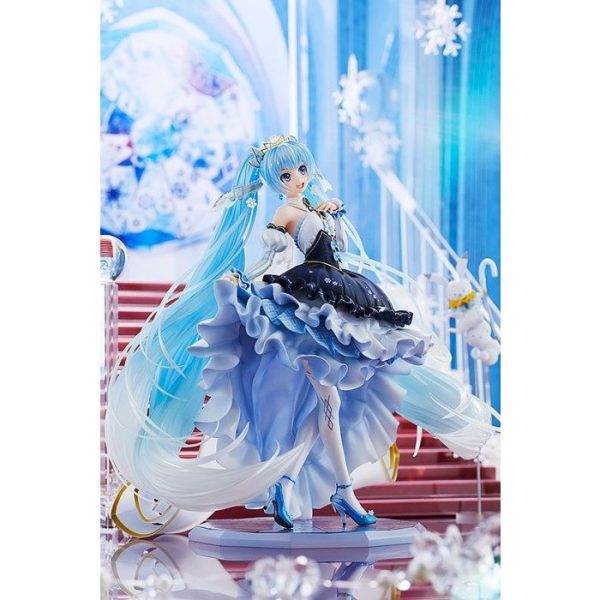 1/7 Character Vocal Series 01 Hatsune Miku: Snow Miku Snow Princess Ver. PVC