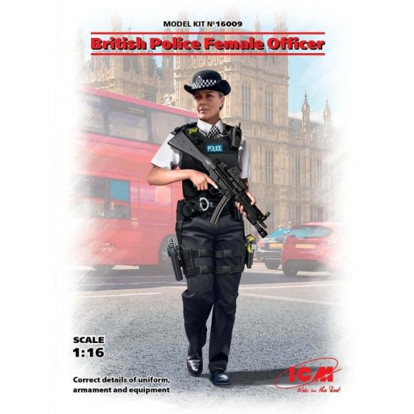 1/16 British Police Female Officer