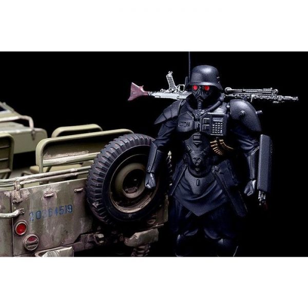 1/20 PLAMAX MF-35: minimum factory PROTECT GEAR with Special Investigations Unit Patrol Vehicle