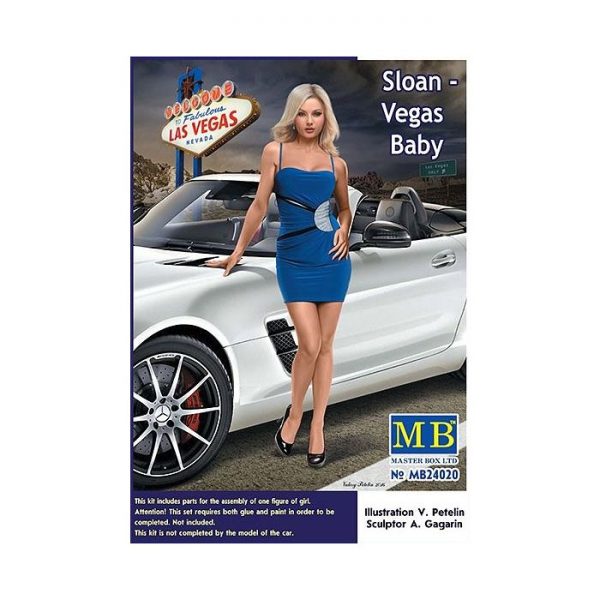 1/24 Dangerous Curves Series: Sloan - Vegas Baby