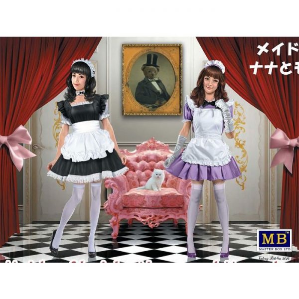 1/35 Maid Cafe Girls, Nana and Momoko