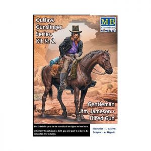 1/35 Outlaw. Gunslinger Series. Kit No.2 Gentleman Jim Jameson Hired Gun