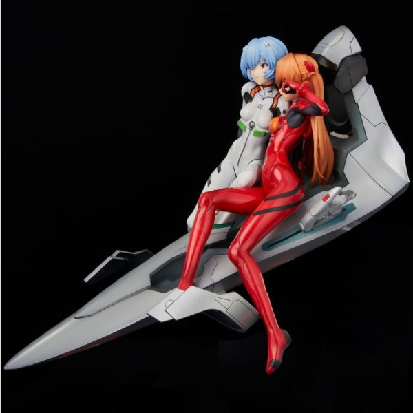 Rebuild of Evangelion Rei & Asuka -Twinmore Object- Figure
